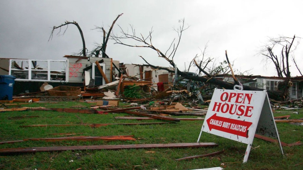 Devastation caused by the Joplin Tornado 2011