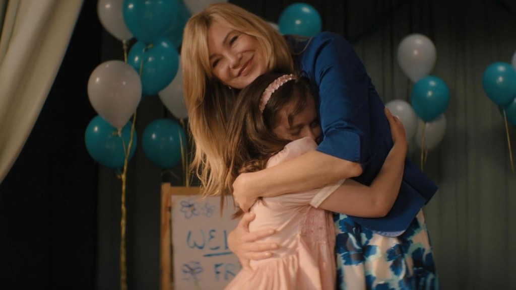 Ellen Pompeo and Imogen Reid in Good American Family