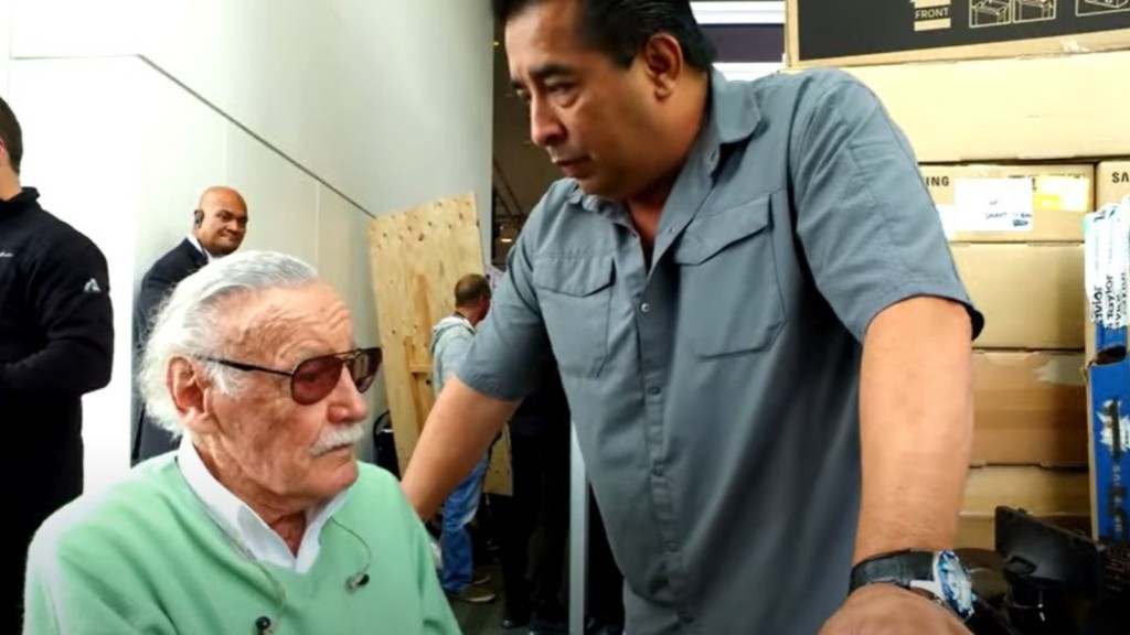 Stan Lee and Max Anderson in Stan Lee: The Final Chapter