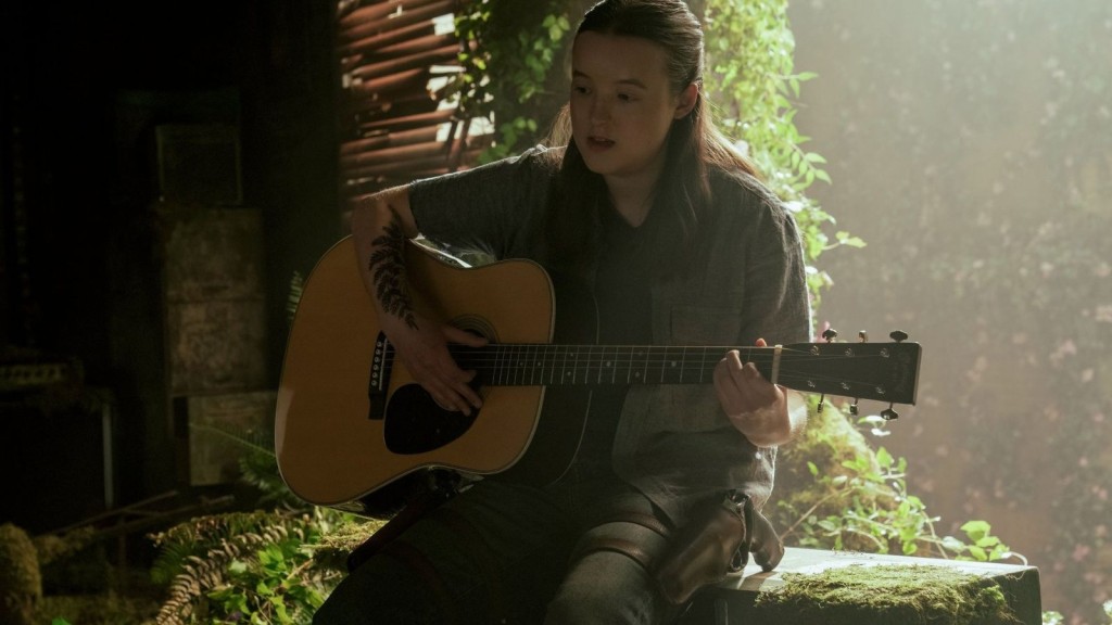 Bella Ramsey as Ellie in The Last of Us Season 2