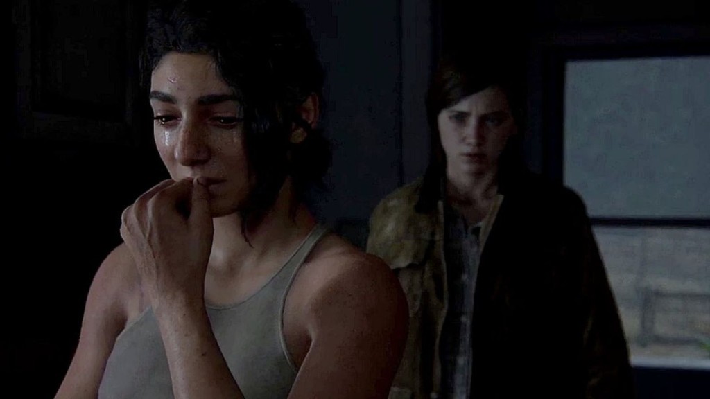 Ellie leaves Dina in The Last of Us Part 2 game