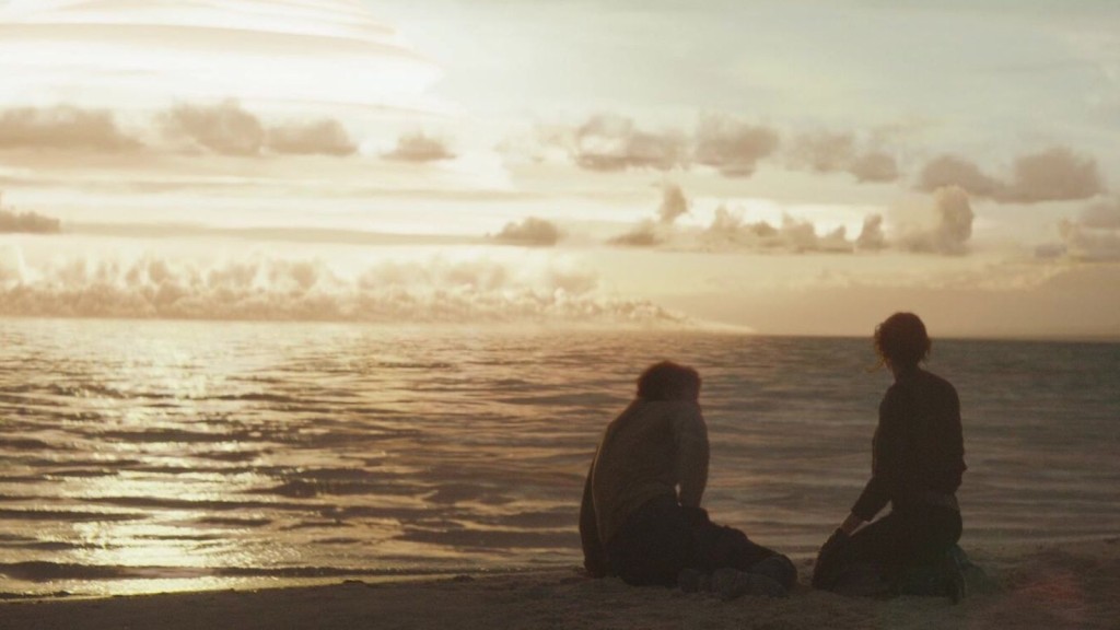 Final Scene of Jyn Erso and Cassian Andor in Rogue One