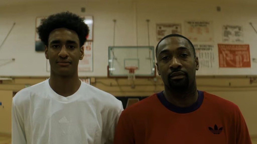Gilbert Arenas and his son