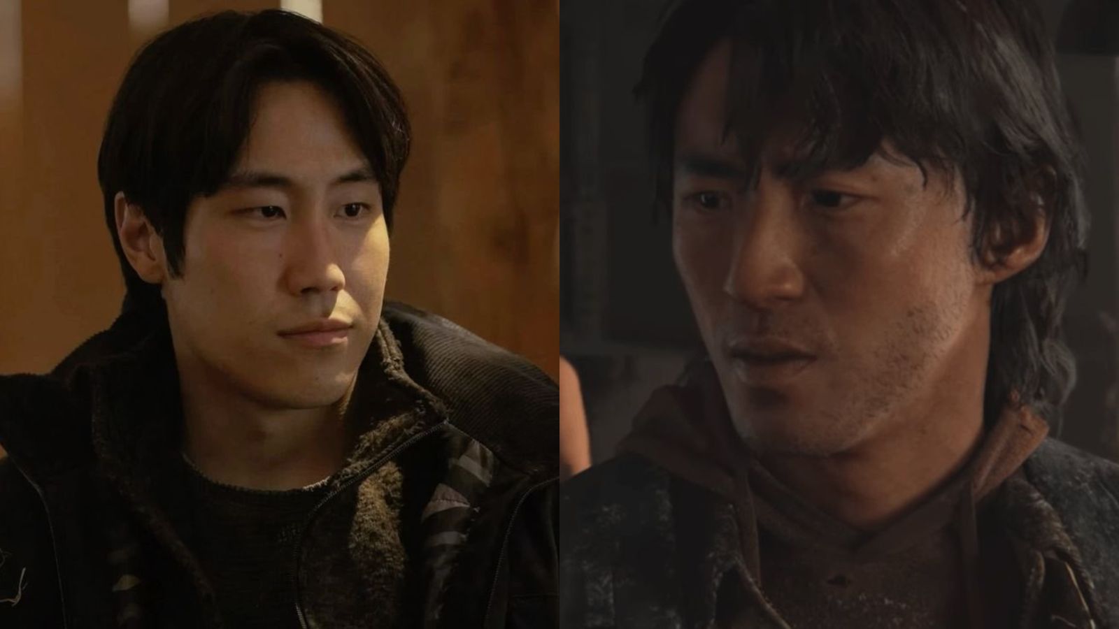 Jesse in The Last of Us Season 2 and in The last of Us Part 2