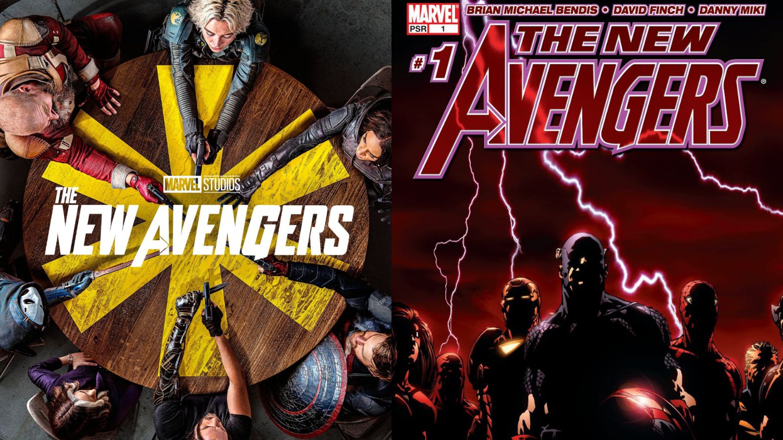 Marvel's New Avengers and MCU's New Avengers