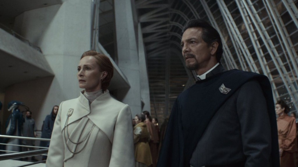 Mon Mothma and Bail Organa