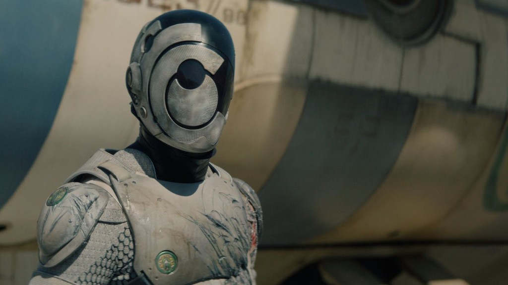Still from Murderbot