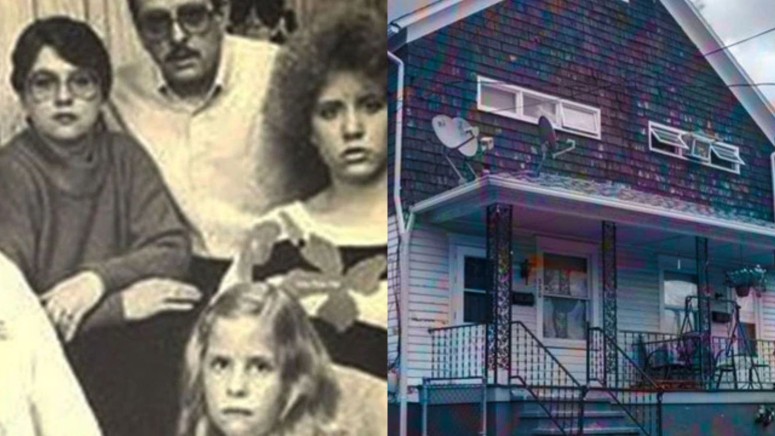 The Smurl Family and Exterior of the Smurl Family house