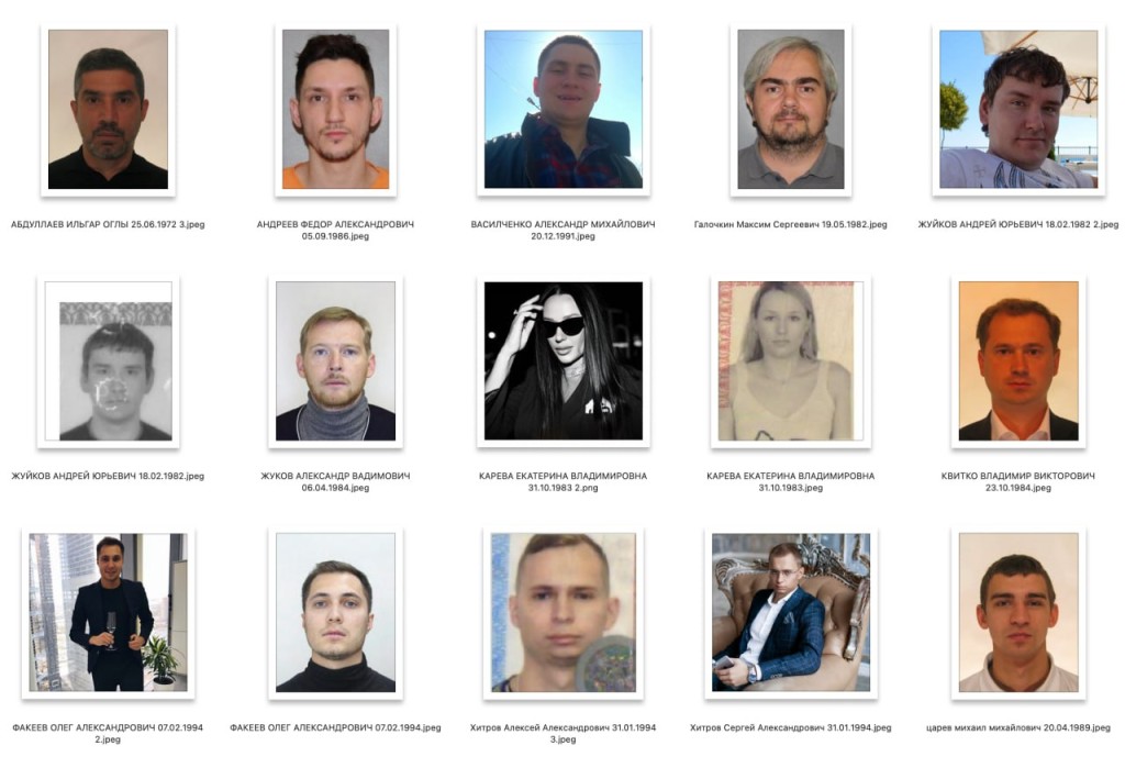 GangExposed published photos of 12 individuals