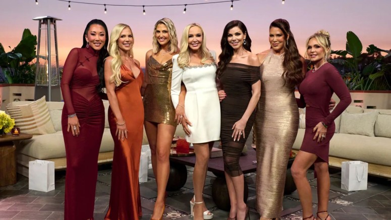 Katie Ginella, Jennifer Pedranti, Gina Kirschenheiter, Shannon Storms Beador, Heather Dubrow, Emily Simpson, and Tamra Judge