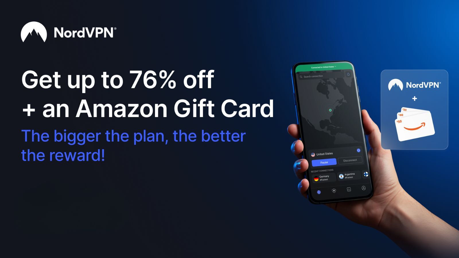 NordVPN amazon gift card