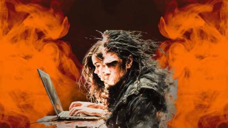 Woman Laptop Hacker (3)