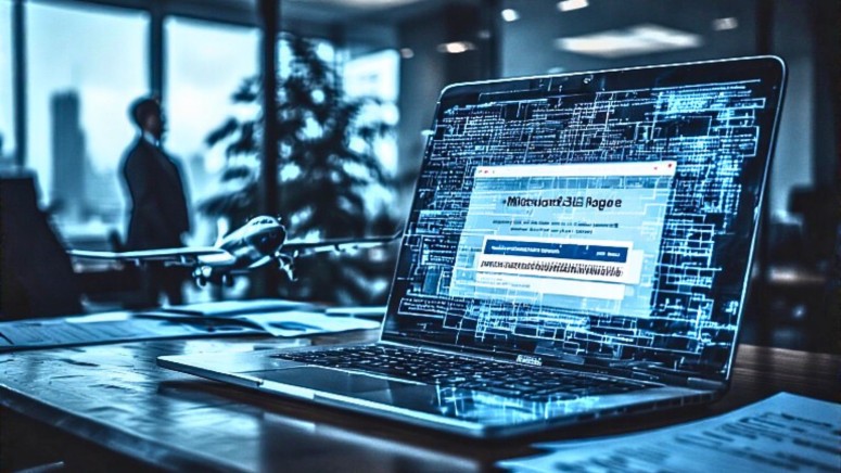 Aviation, Microsoft, Laptop, Office Space