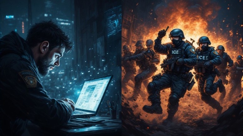 ICE and Protesters Doxing
