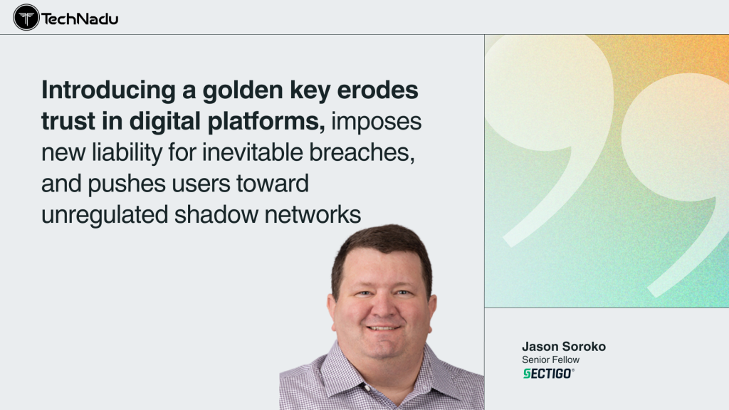 Jason Soroko, Senior Fellow at Sectigo comment on EU's new encryption policy