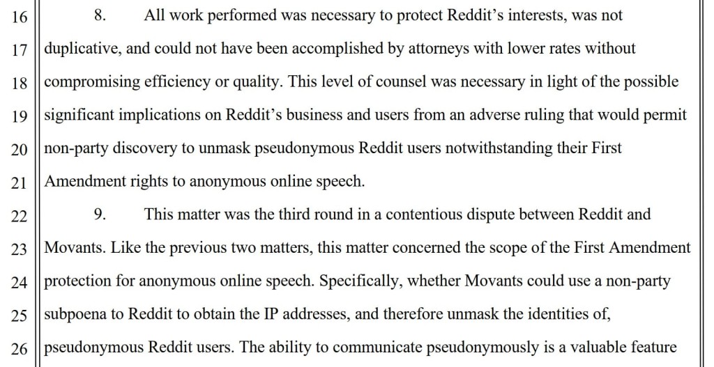 Reddit filing excerpt