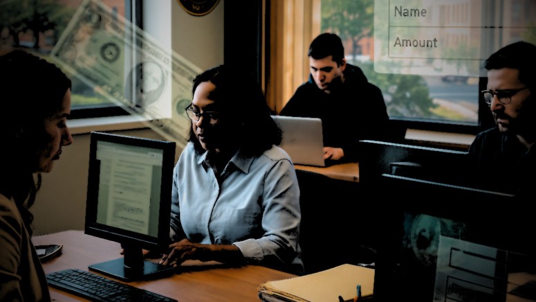 Call Center - Money - Laptop