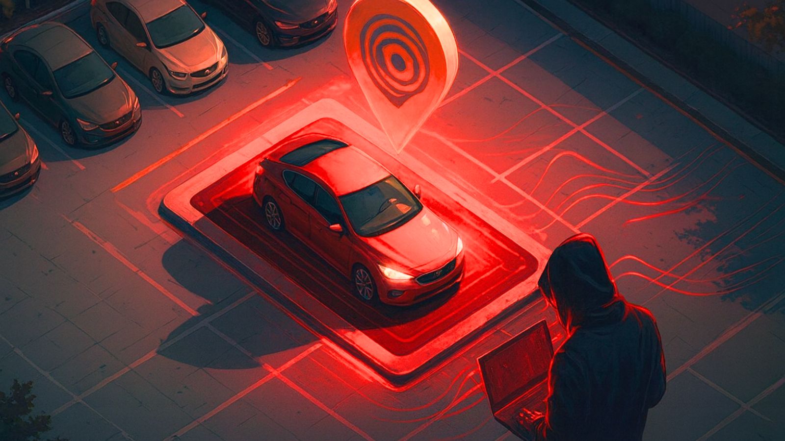 Cars - Parking - GPS - Location -Hacker