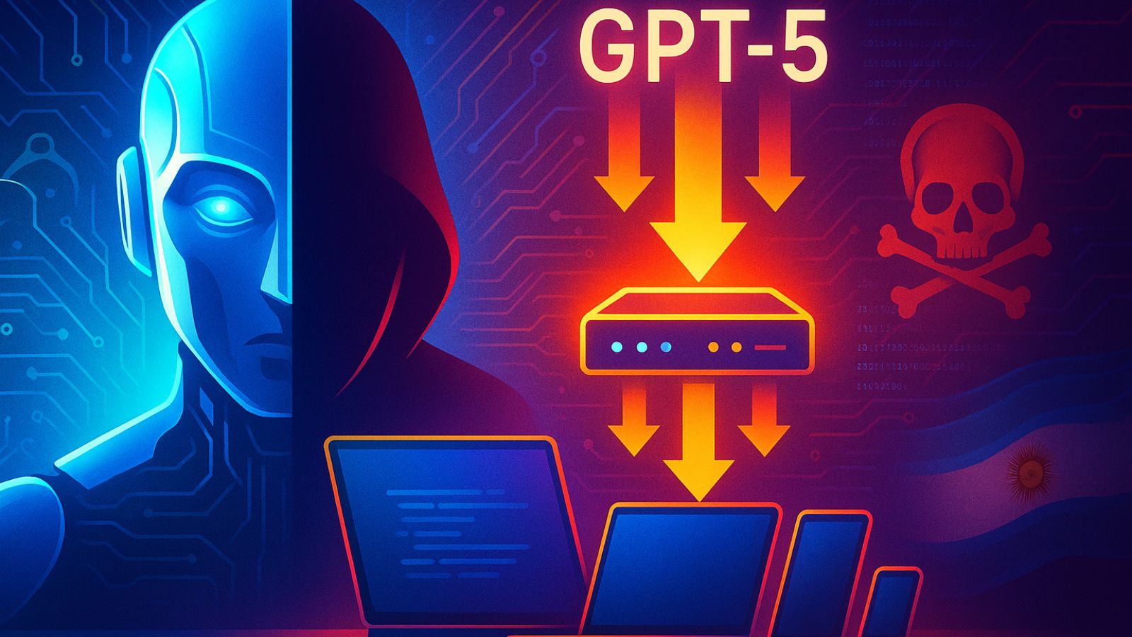 ChatGPT5 - Skull - Laptop