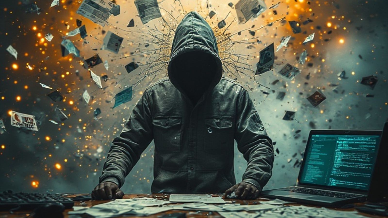 Hacker - Laptop - Data