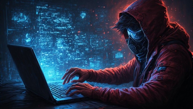 Hacker - Spy - Laptop - Data