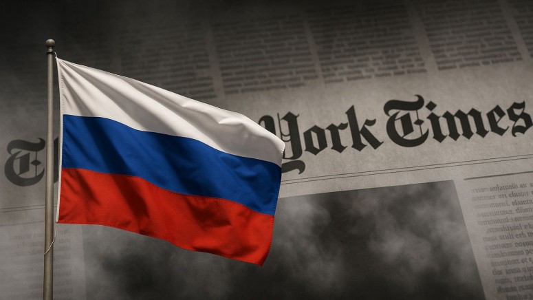 NYT- Russia Flag