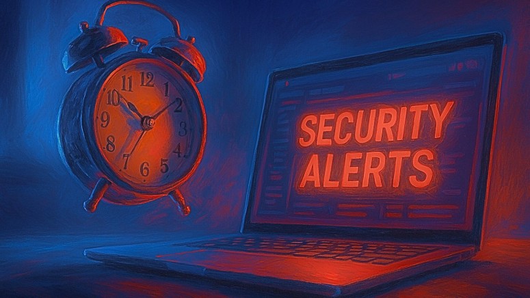 Alarm - Security Alert - Laptop