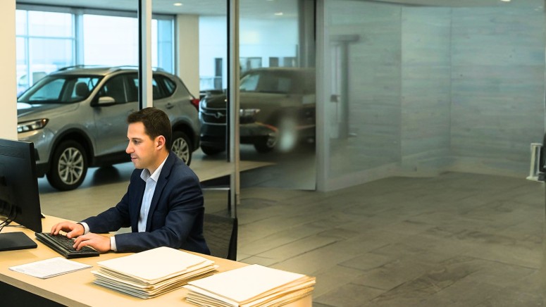 Cars - Office - Employee - Laptop