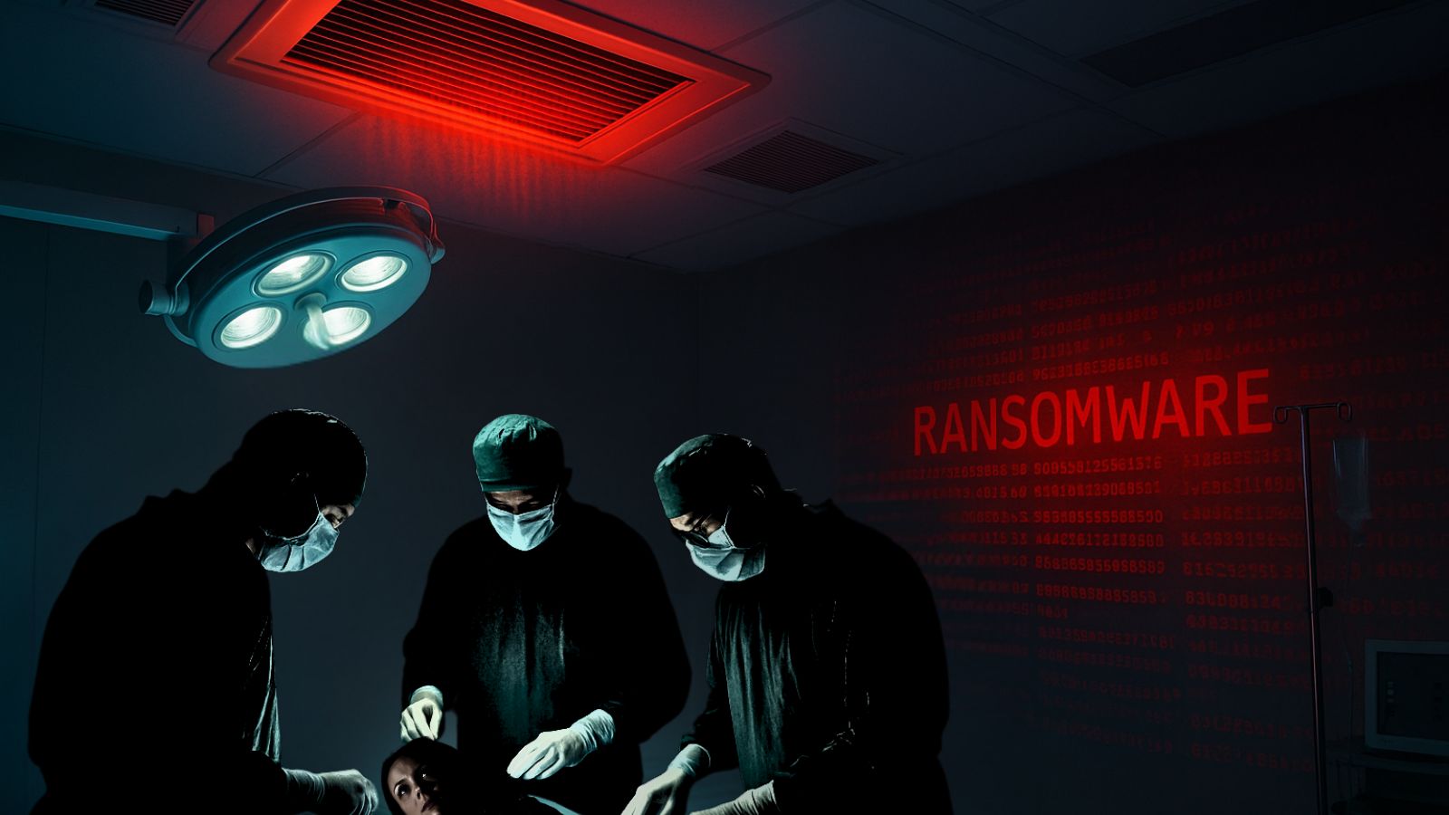 HVAC - Hospial - Doctors - Patient - Ransomware