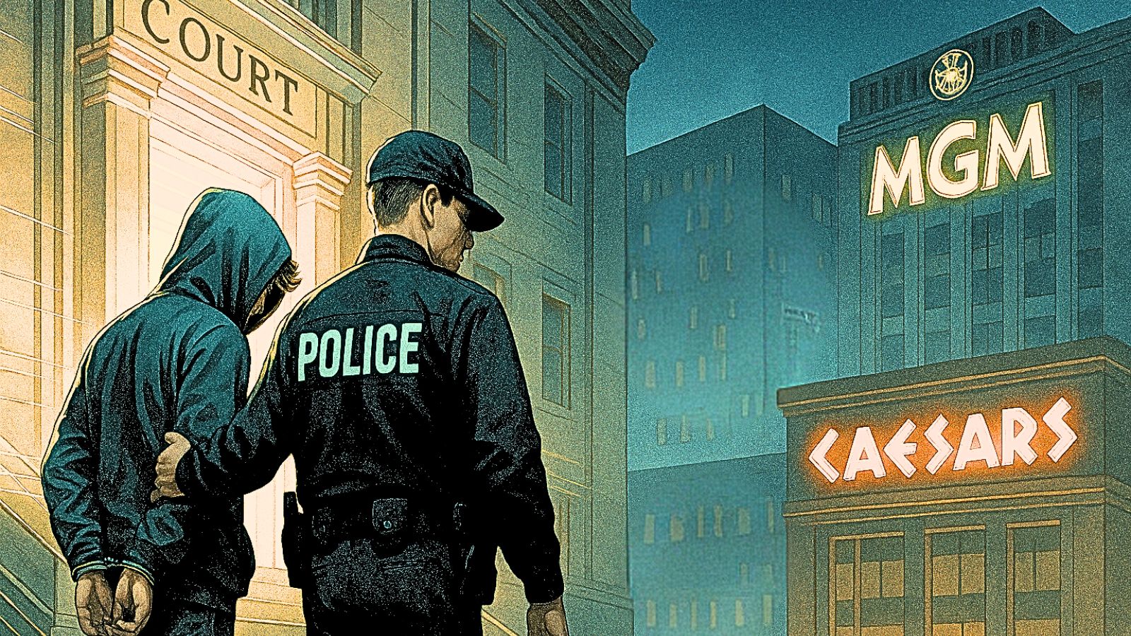 Hacker - Police - MGM - Caesars
