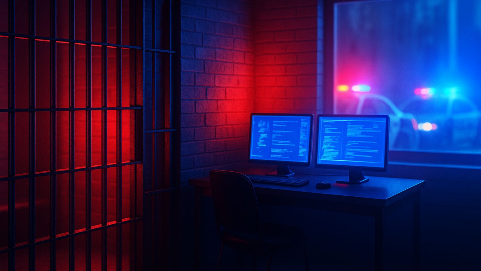 Jail Bars - Laptops