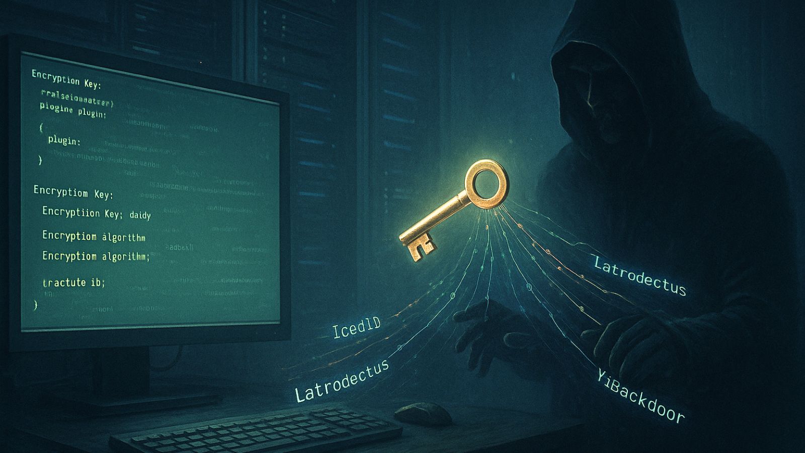 Key - Encryption - Backdoor - Screen - Hacker - IceID