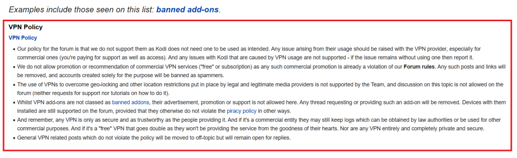 Kodi official Forum Rules