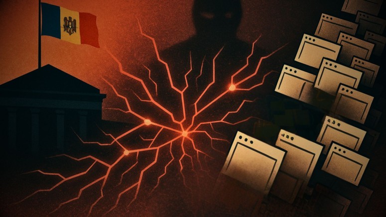 Moldova Flag - Browsers - Hacker