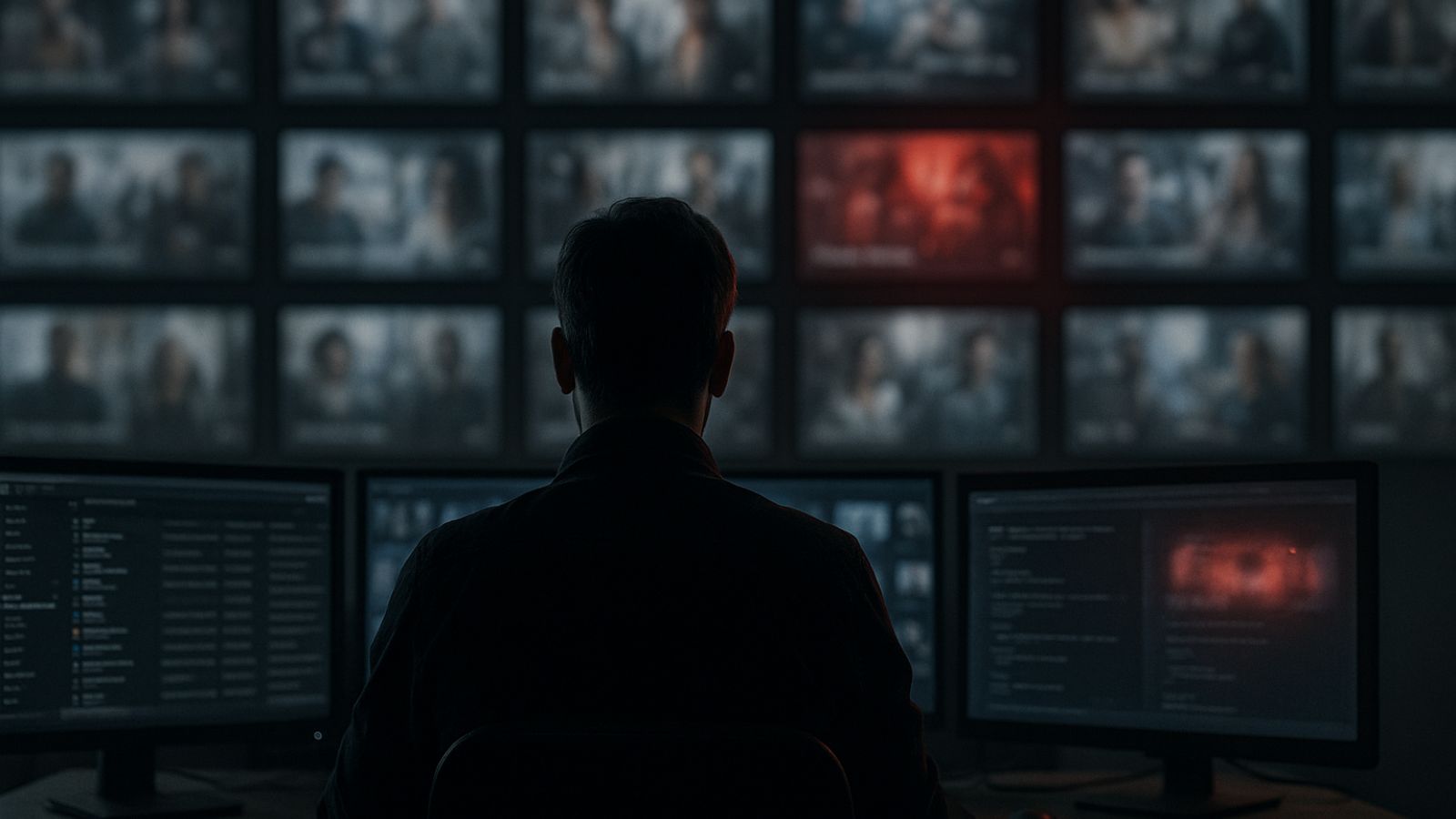 Screens - Man - Streaming