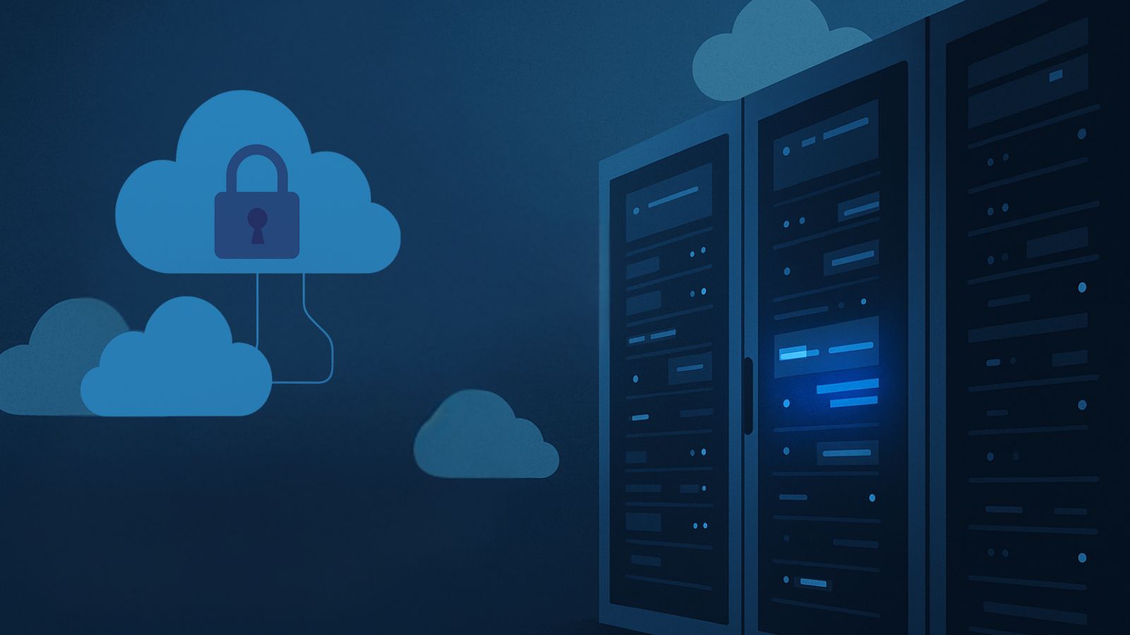 Server Racks - Cloud - Lock
