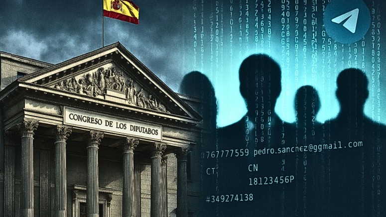 Spanish Government Building - Personnel - Telegram logo - Codes