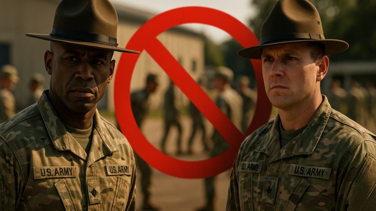 US Army Drill - Training - Ban Symbol