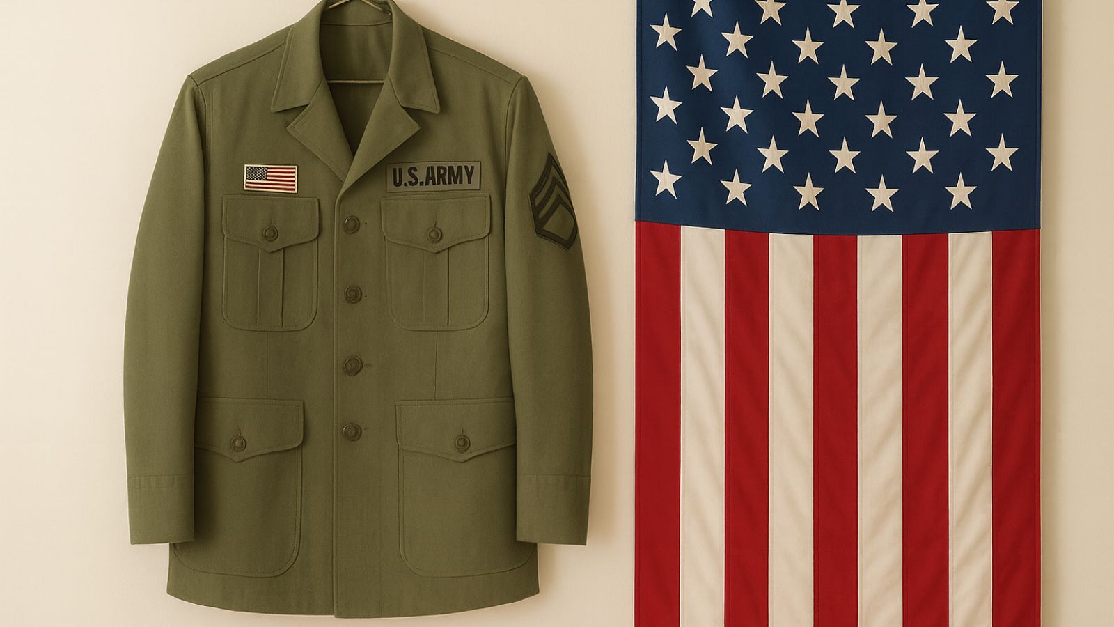 US - Military - Uniform - US Flag