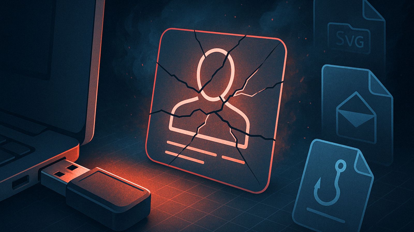 USB - Cracked Digital Identity - Email - Phishing