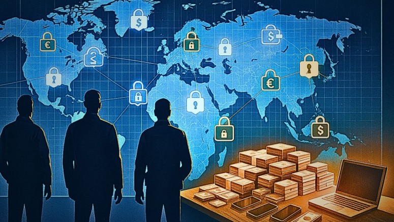 World Map - Network - Money - Personnel - Crack Down