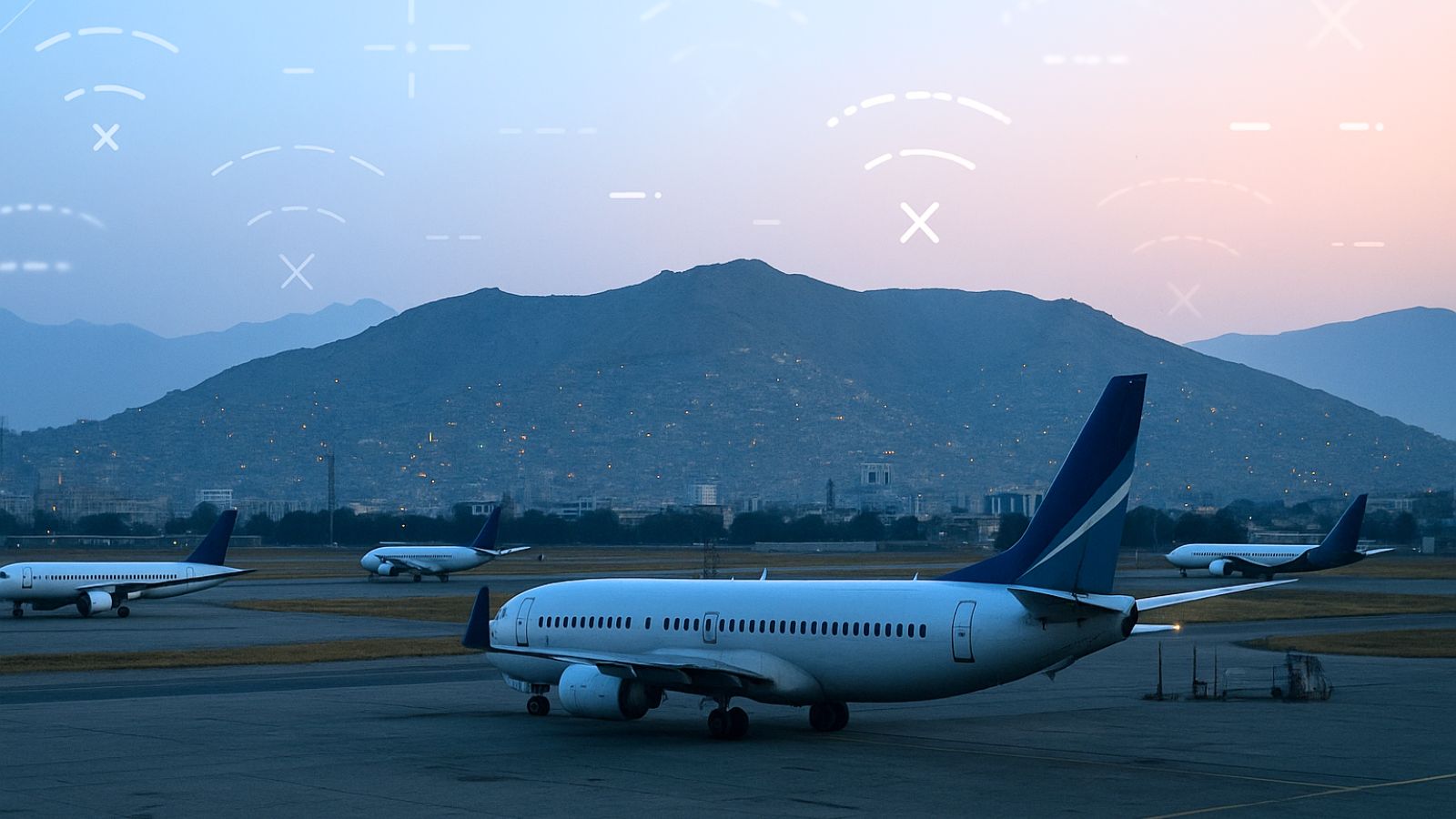 Airport - Plane - Signals - Blackout