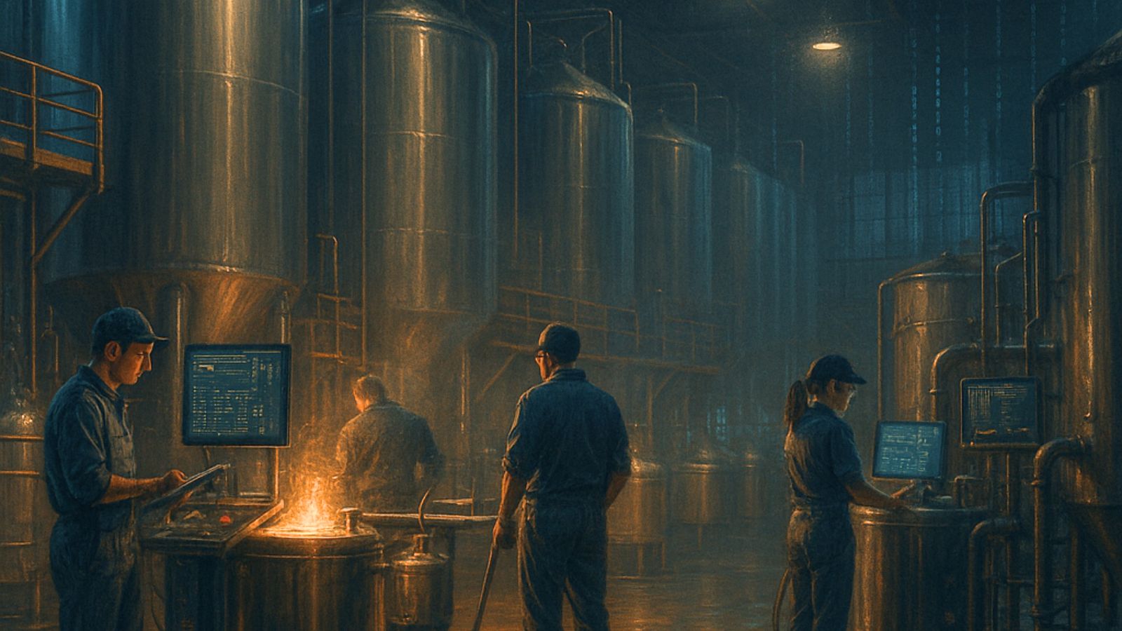 Beer Production - Codes - Laptop - Employees