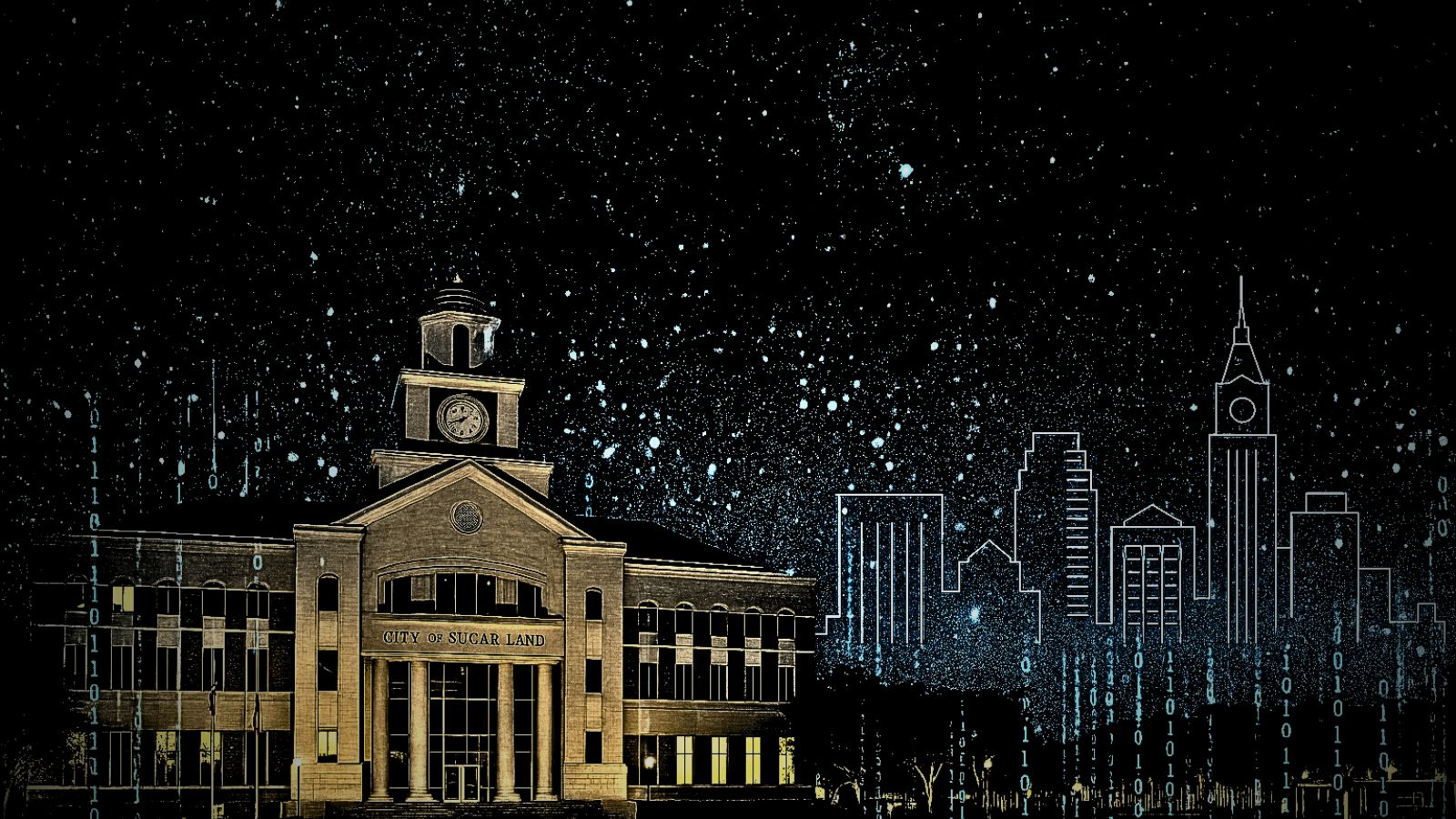 City Skyline - Sugar Land City Hall - Codes