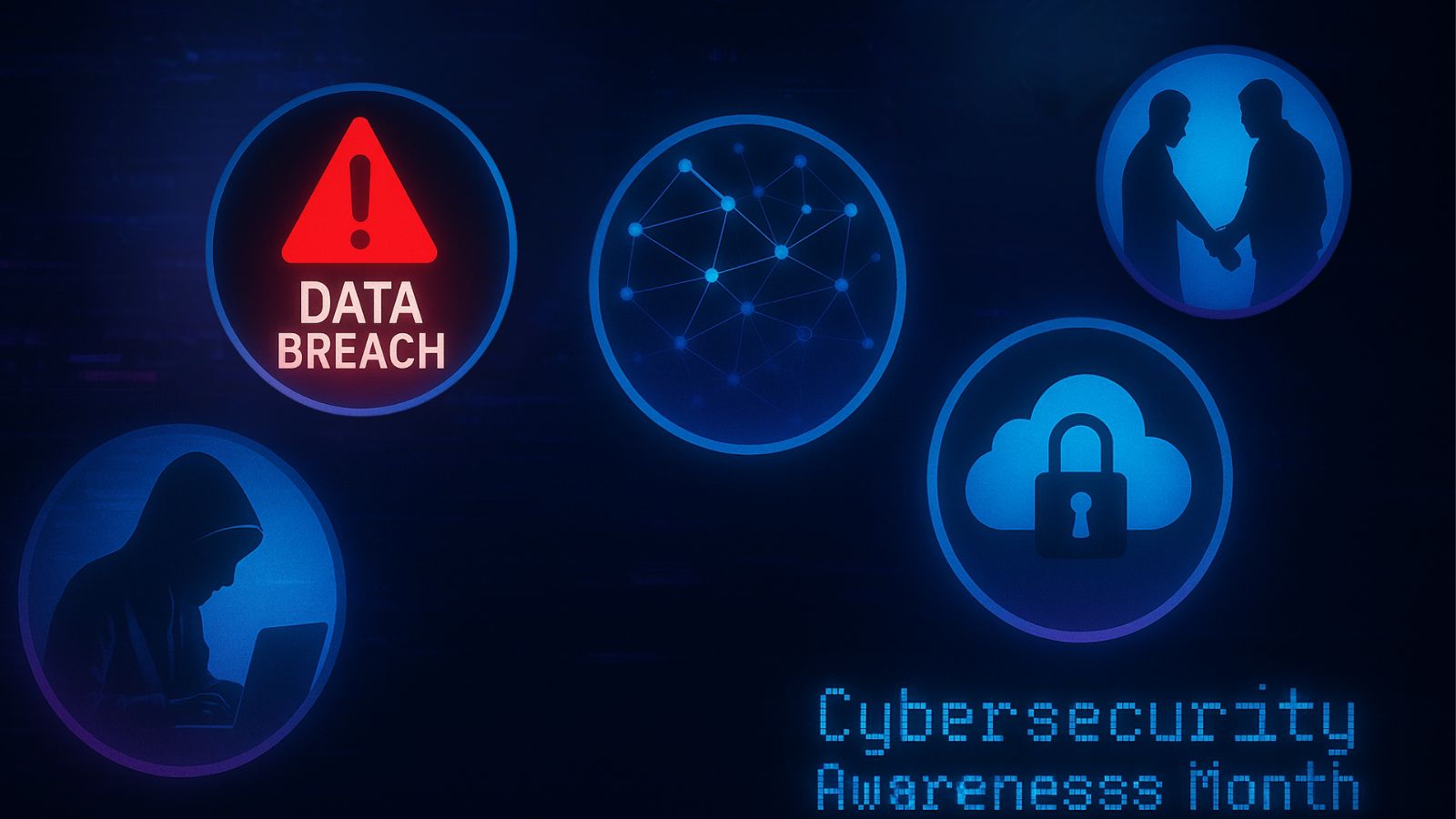 Hacker - Arrest - Network - Data Breach - Cybersecurity Awareness Month - Cloud