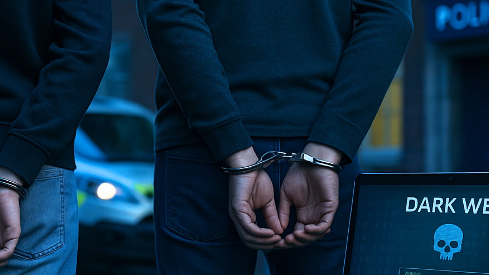Handcuffs - Arrest - Dark Web