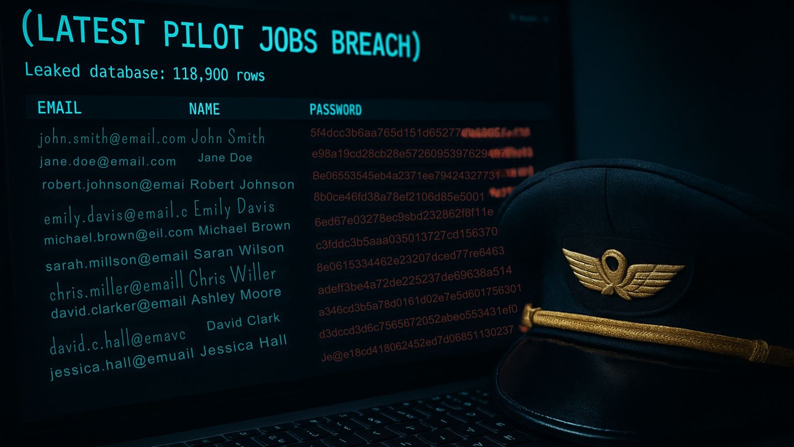 Pilot Cap - Data