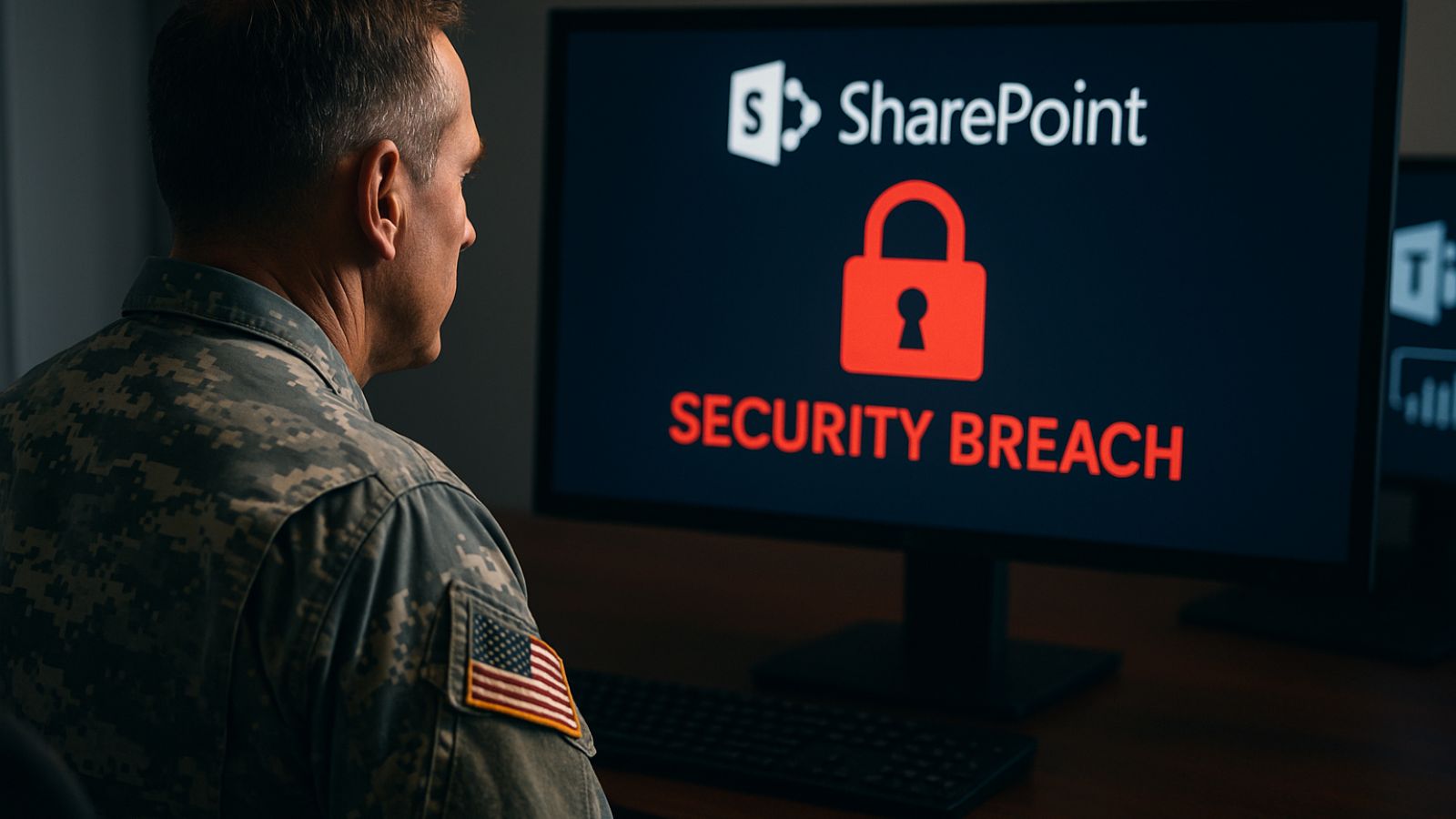 US Air Force Officer - SharePoint - Security Breach