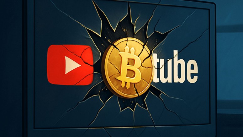 YouTube - Cryptocurrency - Cracked Screen